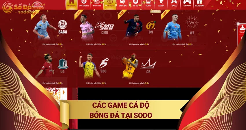 Trò chơi cá cược thể thao SODO66 cực HOT không nên bỏ qua