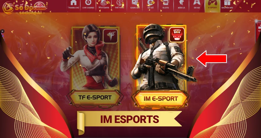 IM Esports - Đa dạng hình thức cá cược game điện tử