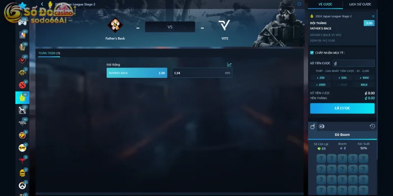 Khám phá cá cược game Rainbow6 đỉnh cao