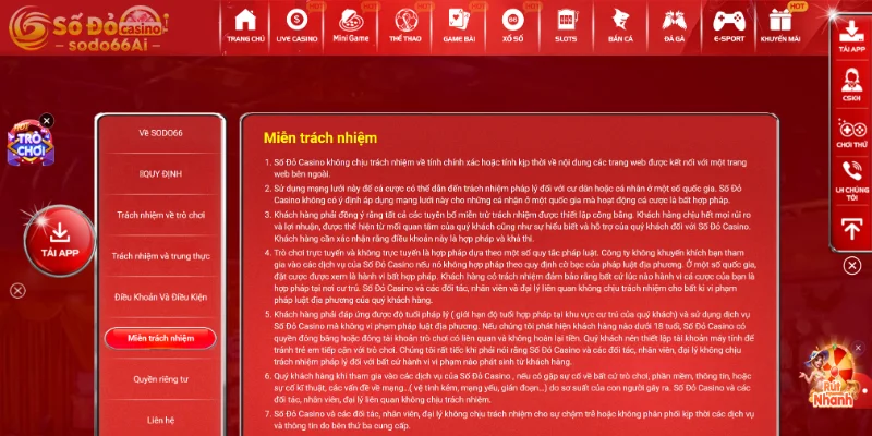 Nhiều vấn đề phát sinh không nằm trong phạm vi trách nhiệm của SODO66