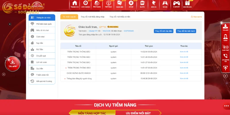 Trở thành hội viên chính thức để tận hưởng trọn vẹn dịch vụ tại SODO
