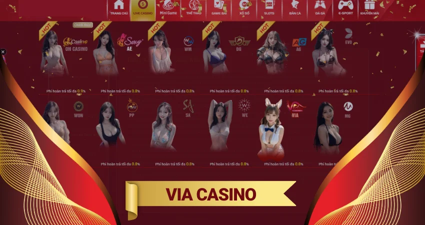 Đánh giá chi tiết về sảnh cược VIA Casino tại SODO66